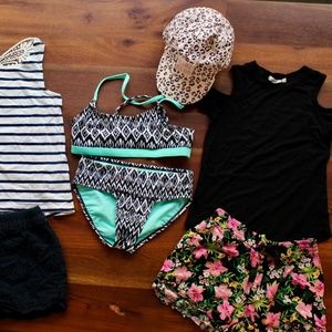 Girls Summer bundle size 7/8.